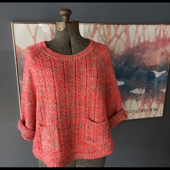 Anthropologie Moth Orange 🍊Sweater - Picture 4 of 4